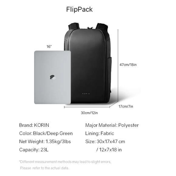 Korin FlipPack Pro Backpack - Picture 8 of 8